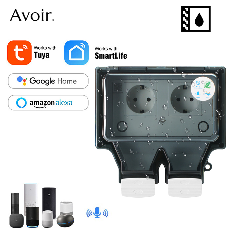 Outdoor Power Usa - Avoir Tuya Tường Điện Ổ Cắm