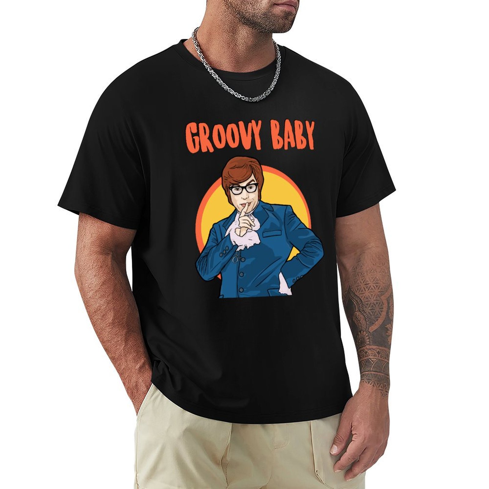 Outdoor Power Austin - Groovy Baby - Austin Powers T-Shirt