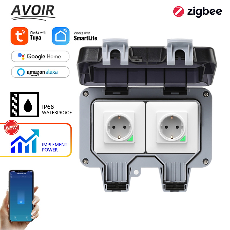 Outdoor Power Usa - Avoir Tuya Zigbee Điện Ổ Cắm