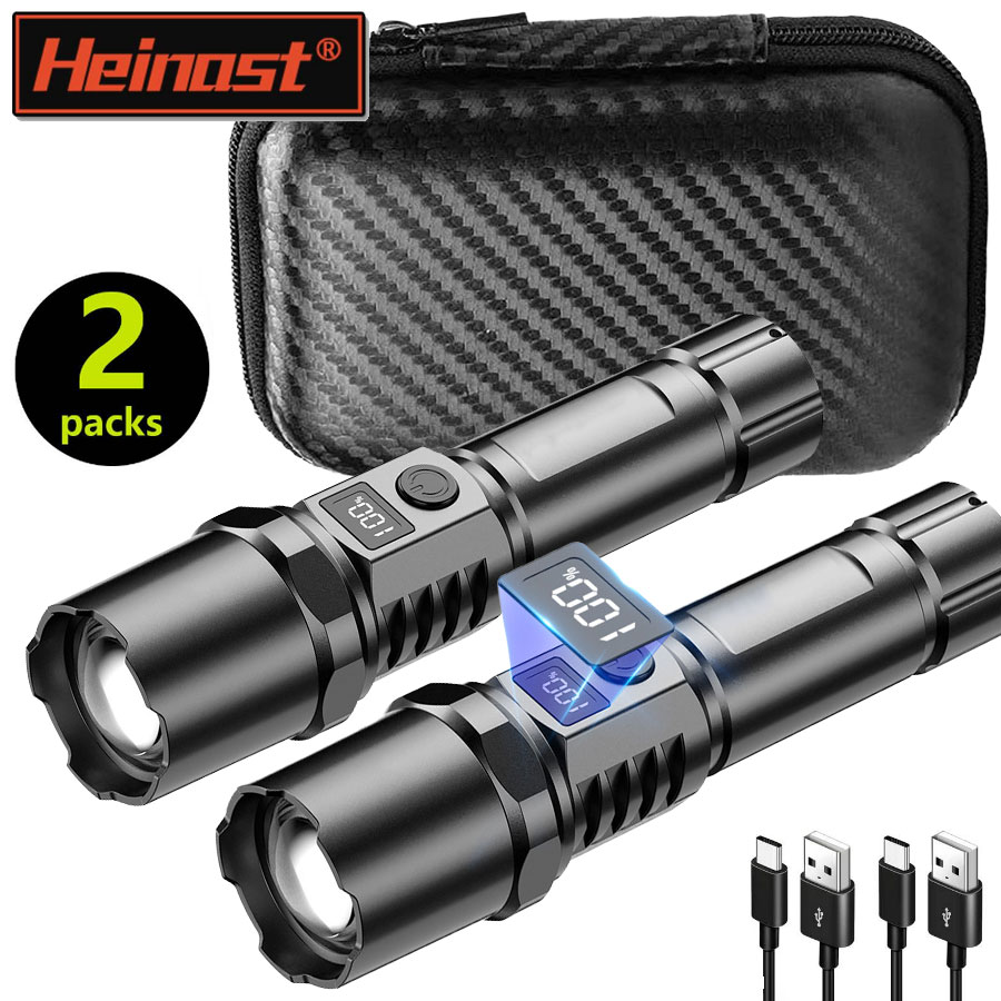 Outdoor Power Usb - High Power XHP100 Led Flashlight Rechargeable