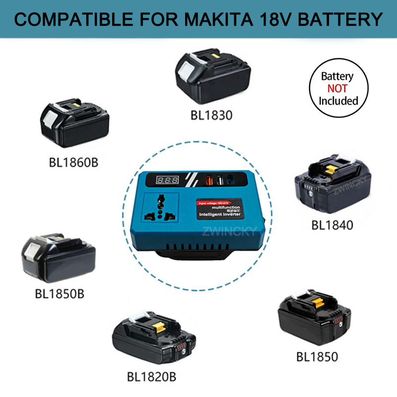 Power Inverter DC 18V To 220V  - đánh giá và giá Outdoor Power Usa