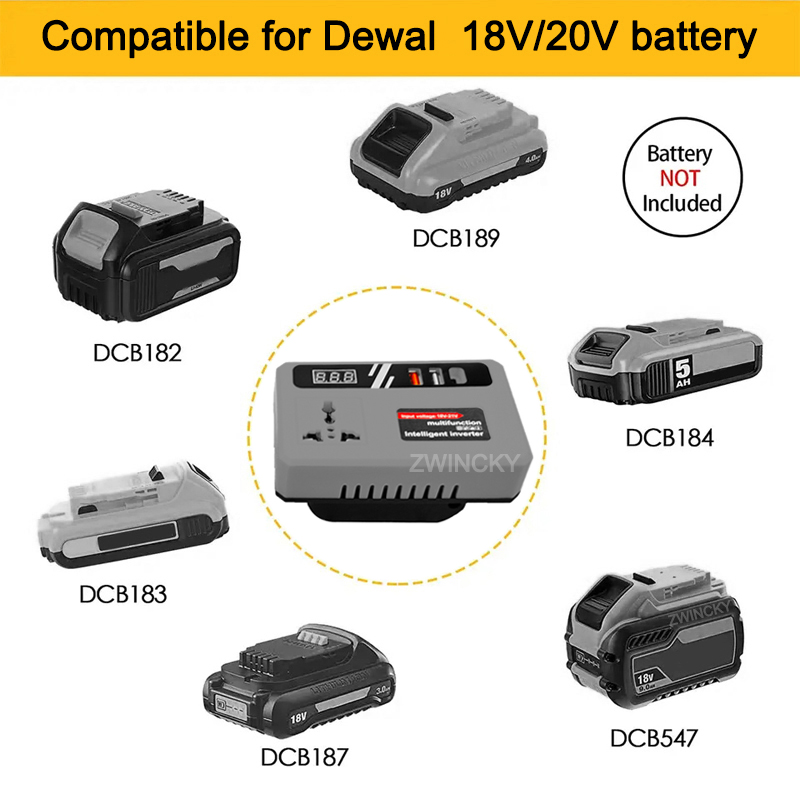 Power Inverter DC 18V To 220V  - đánh giá và giá Outdoor Power Usa
