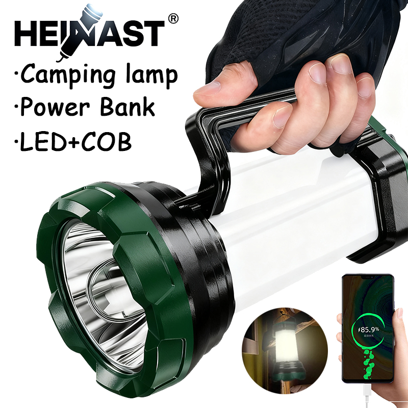 Portable Powerful LED Flashlig - đánh giá và giá Outdoor Power Usb