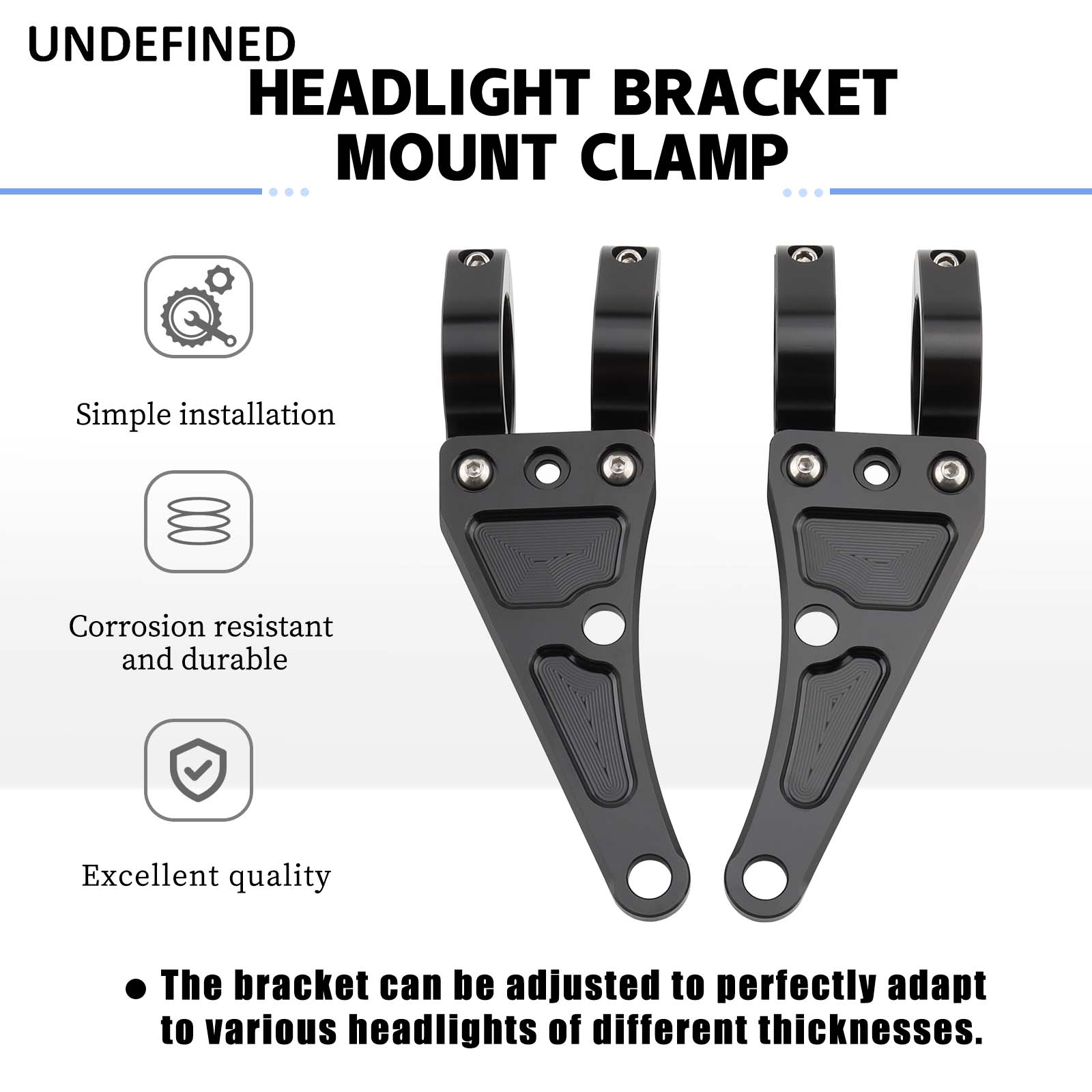 33mm-58mm Headlight Bracket Mo - đánh giá và giá Outdoor Power Usa