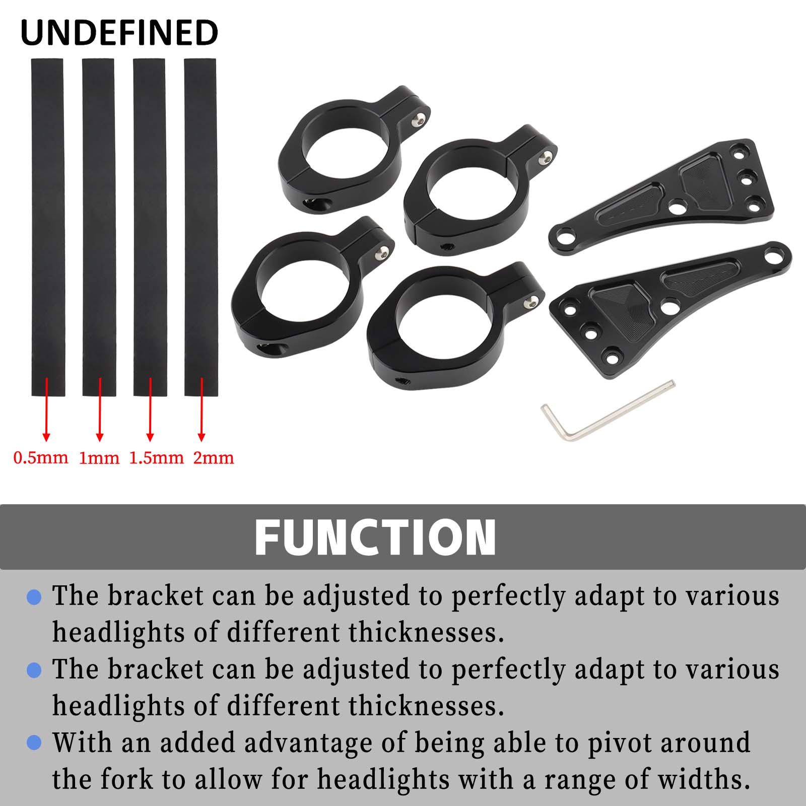 33mm-58mm Headlight Bracket Mo - đánh giá và giá Outdoor Power Usa