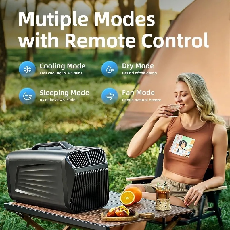 5200BTU Portable Air Condition - đánh giá và giá Outdoor Power Garage