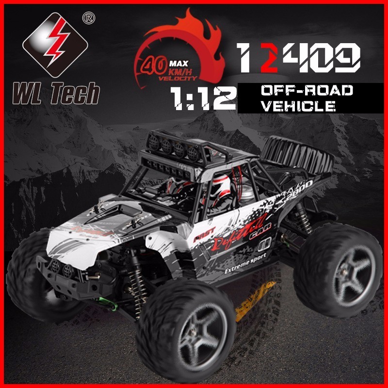 WLtoys 12409 Racing Car 1/12 4 - đánh giá và giá Outdoor Power Meter Bike
