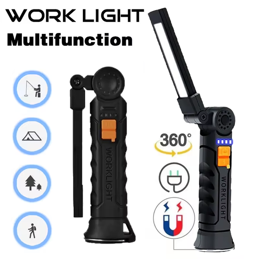 Portable COB LED Flashlight US - đánh giá và giá Outdoor Power Usb