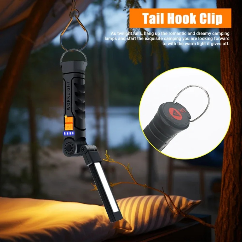 Portable COB LED Flashlight US - đánh giá và giá Outdoor Power Usb