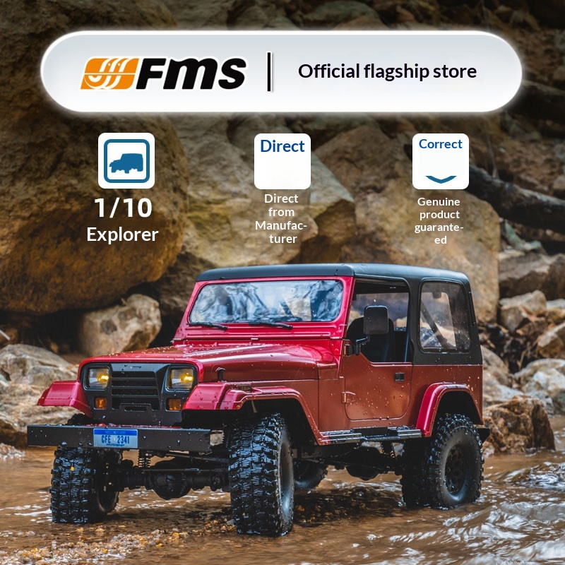 Hot FMS 1 10 Scale Explorer RC - đánh giá và giá Outdoor Power Meter Bike