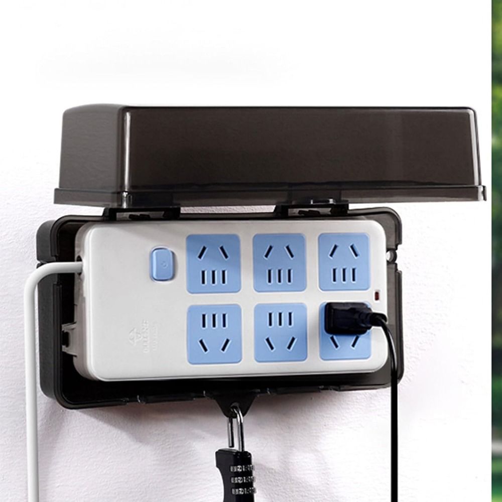 Portable Plastic Plug Box Wate - đánh giá và giá Outdoor Power Lead Cover