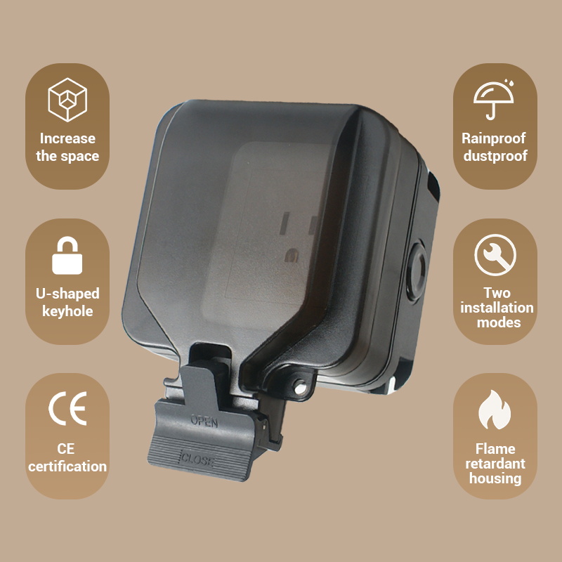 Avoir IP66 Wall Waterproof Soc - đánh giá và giá Outdoor Power Usa