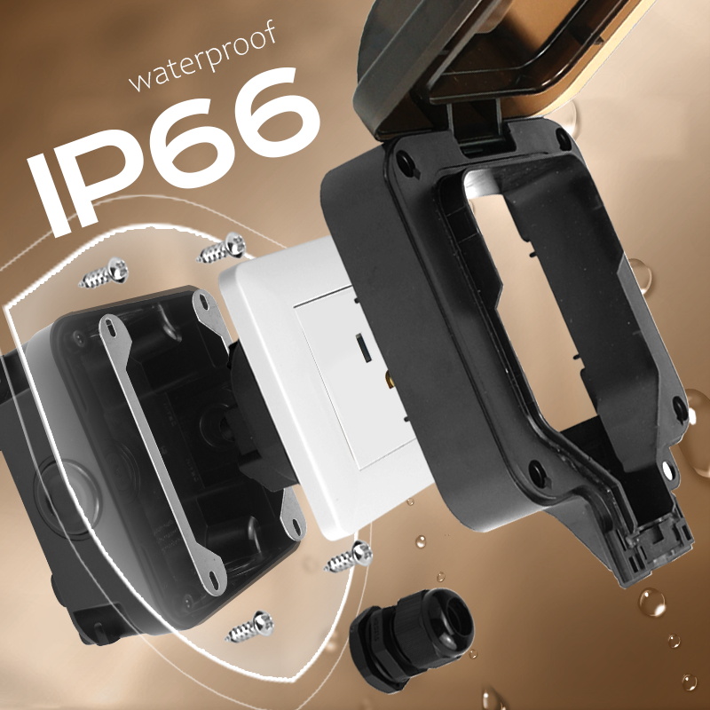 Avoir IP66 Wall Waterproof Soc - đánh giá và giá Outdoor Power Usa