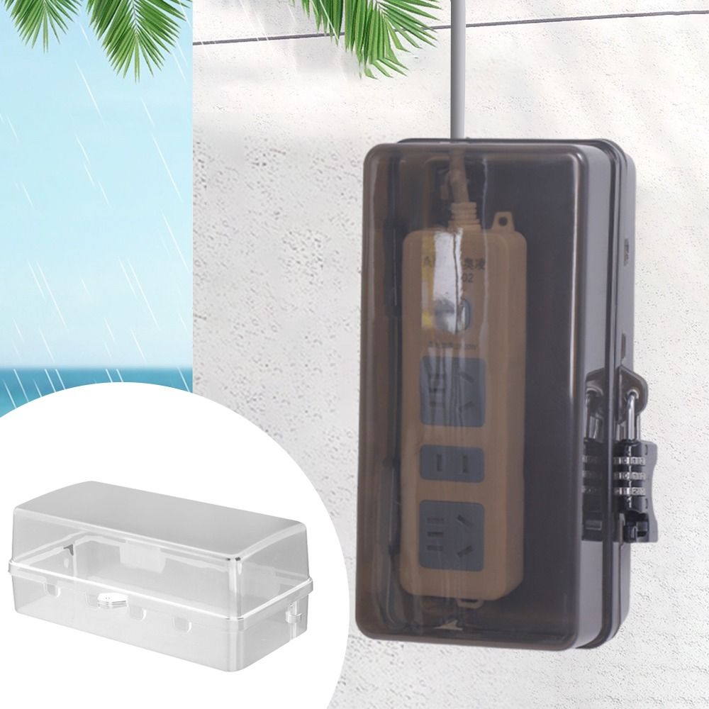 Portable Plastic Plug Box Anti - đánh giá và giá Outdoor Power Lead Cover