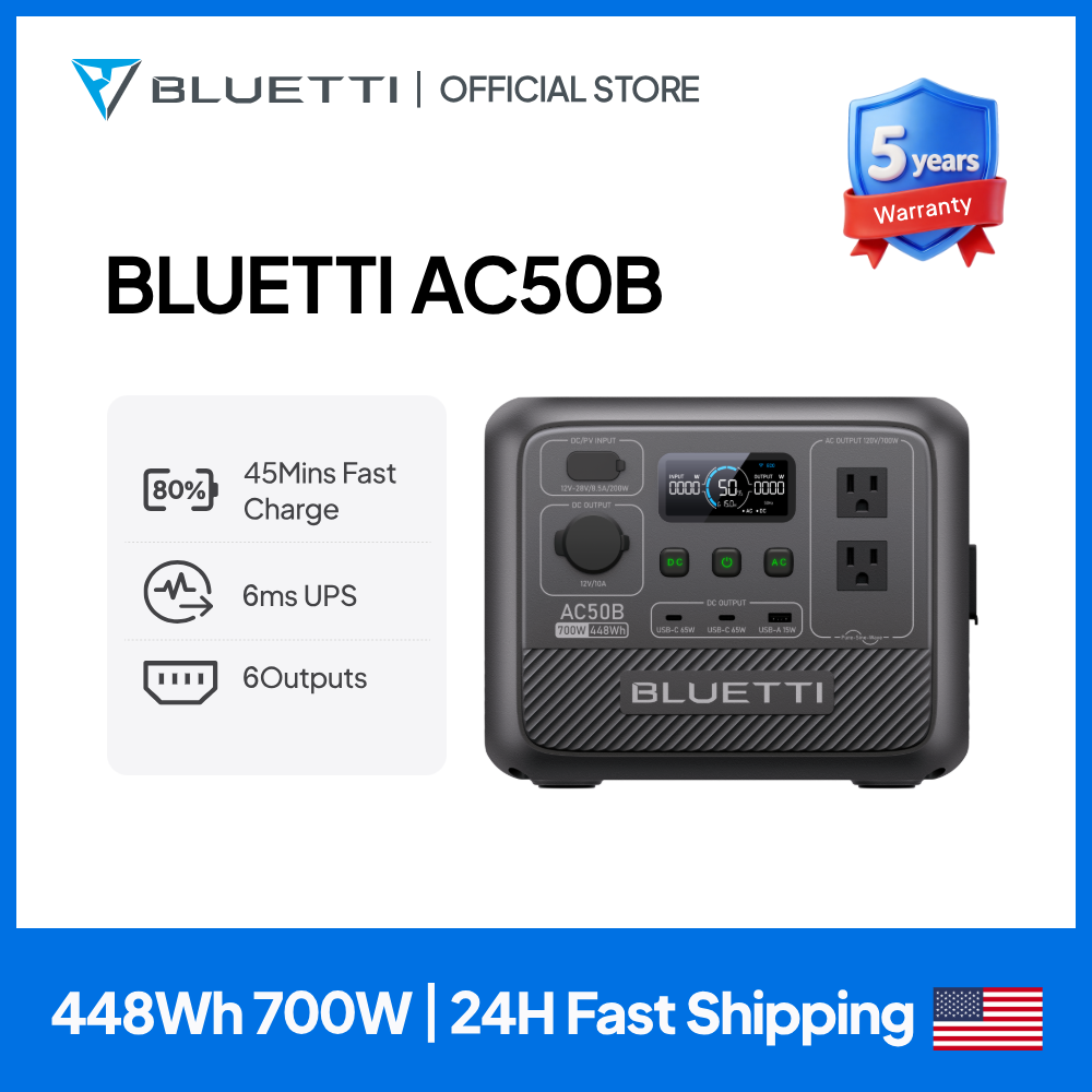 BLUETTI AC50B Portable Power S - đánh giá và giá Outdoor Power Usa