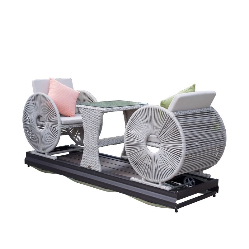 Modern Waterproof Double Wheel - đánh giá và giá Outdoor Power Recliner