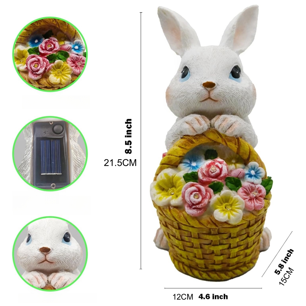 Solar Powered Rabbit Garden St - đánh giá và giá Outdoor Power Deals