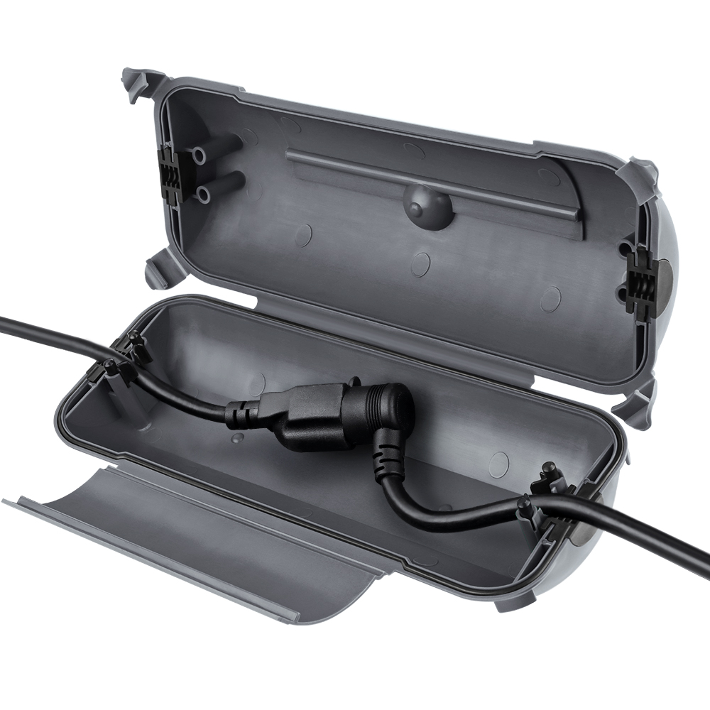 Outdoor Waterproof Connection  - đánh giá và giá Outdoor Power Lead Cover