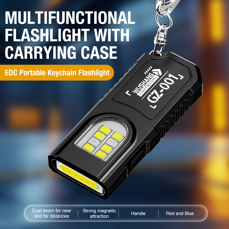 Portable Keychain LED COB Flas - đánh giá và giá Outdoor Power Usb