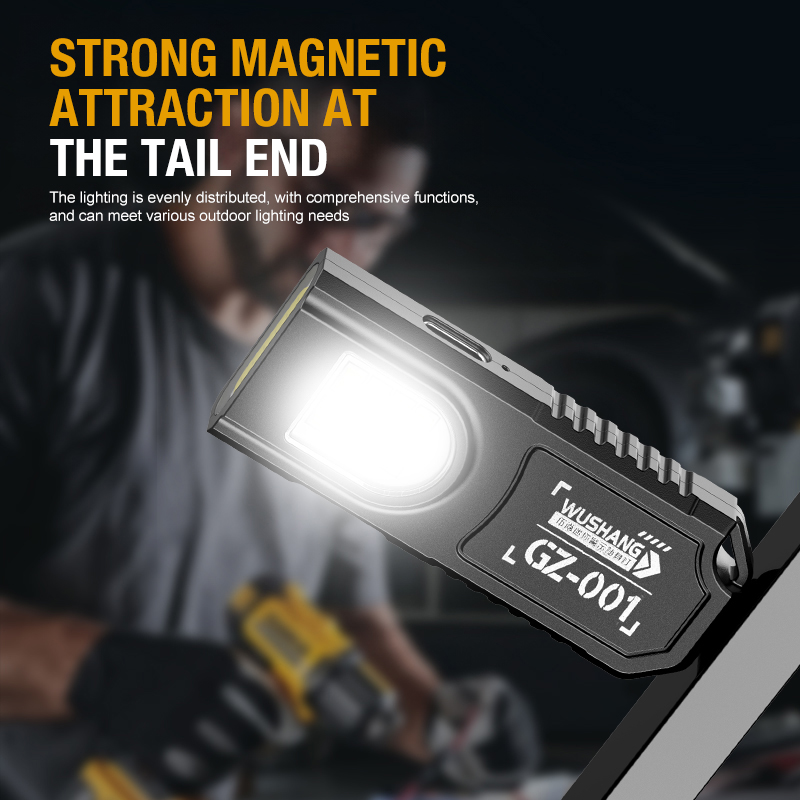 Portable Keychain LED COB Flas - đánh giá và giá Outdoor Power Usb