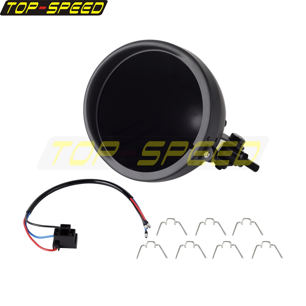 Black/Chrome Motorcycle Headla - đánh giá và giá Outdoor Power Usa