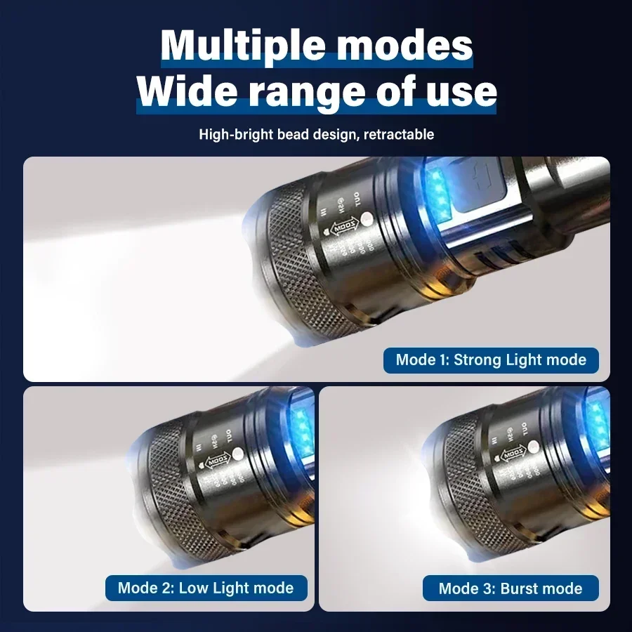 Tactical LED Flashlight 2000LM - đánh giá và giá Outdoor Power Usb