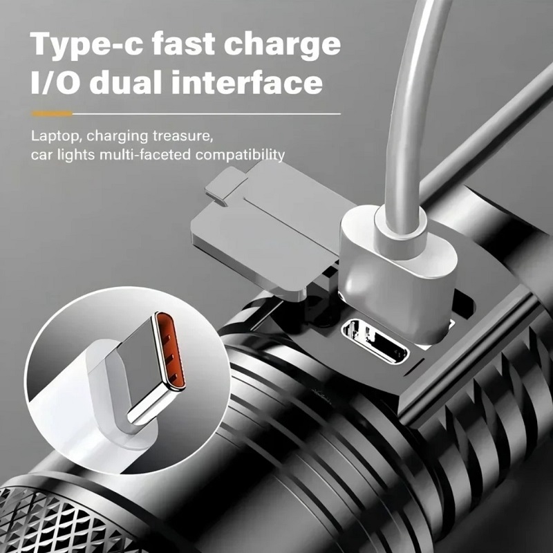 100000 High Power Led Flashlig - đánh giá và giá Outdoor Power Meter Bike